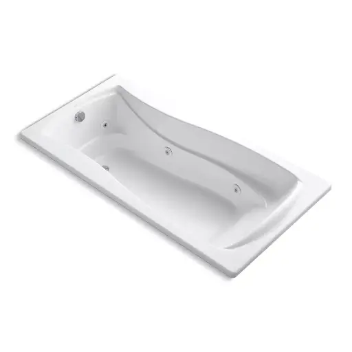 [KOH-1257-CB-0] Kohler 1257-CB-0 Mariposa 72" x 36" Drop-in Whirlpool Bath White