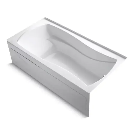 [KOH-1257-GHRA-0] Kohler 1257-GHRA-0 Mariposa 72" x 36" Alcove Heated Bubble Massage Air Bath Right Drain White