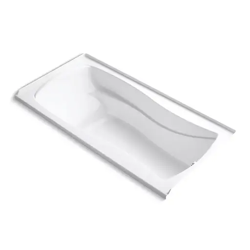 [KOH-1257-GHRF-0] Kohler 1257-GHRF-0 Mariposa 72" x 36" Alcove Heated Bubble Massage Air Bath Right Drain White