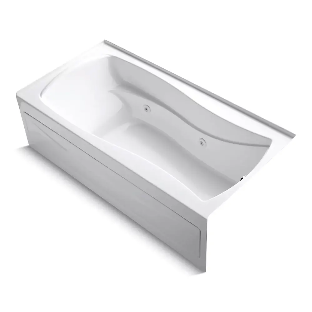 [KOH-1257-RAW-0] Kohler 1257-RAW-0 Mariposa 72" x 36" Alcove Whirlpool Heated Bath Right Drain White