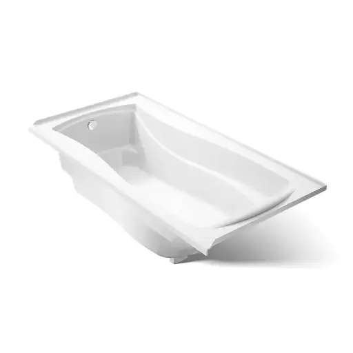 [KOH-1259-L-0] Kohler 1259-L-0 Mariposa 72" x 36" Alcove Bath Left Drain White