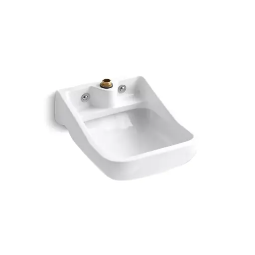 [KOH-12867-0] Kohler 12867-0 Camerton 25" Wall Mount Blow-out Service Sink White
