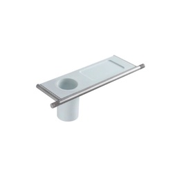 [TRE-8375] Treemme 8375 Wall Mount Shelf With Tumbler Holder Stainless