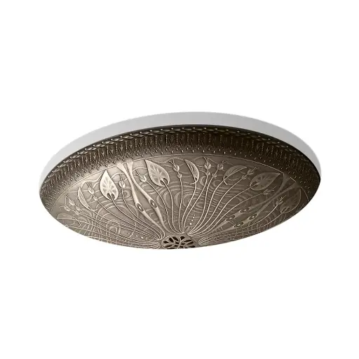 [KOH-14297-MP1] Kohler 14297-MP1 Lilies Lore 17-1/2" Oval Undermount Bathroom Sink Medium Patina
