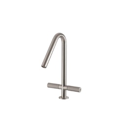 [TRE-6031] Treemme 6031 Single Stream Kitchen And Bar Faucet Two Handles Stainless