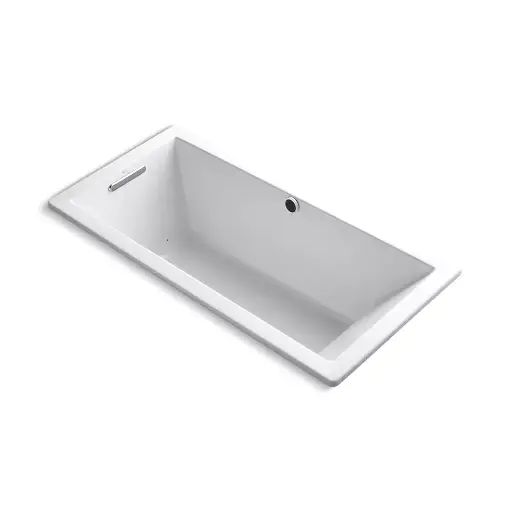 [KOH-1822-GH-0] Kohler 1822-GH-0 Underscore 66" x 32" Drop-in Heated Bubble Massage Air Bath White