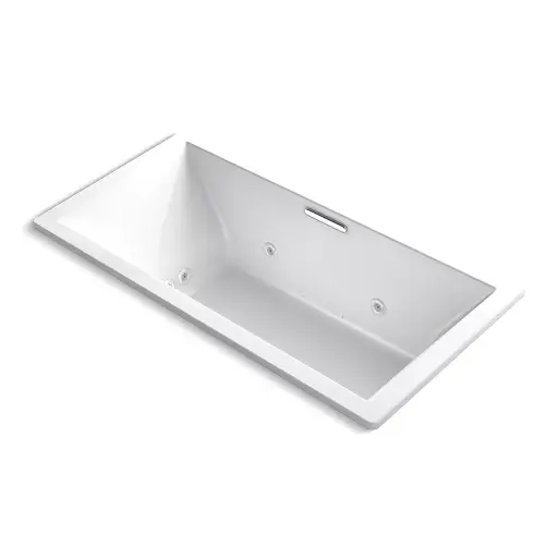 [KOH-1835-XHGH-0] Kohler 1835-XHGH-0 Underscore 72" x 36" Drop-in Heated Bubble Massage Air Bath Whirlpool White