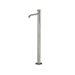 [TRE-1314_01] Treemme 1314 Floor Mount Lavatory Faucet One Handle No Rough Stainless