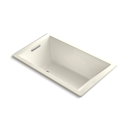 [KOH-1849-GHW-96] Kohler 1849-GHW-96 Underscore 60" x 36" Drop-in Heated Bubble Massage Air Bath Biscuit
