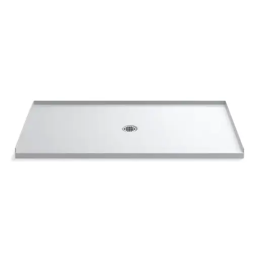 [KOH-1938-0] Kohler 1938-0 Ballast 66" x 36" Alcove Shower Base Center Drain White