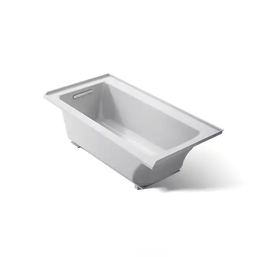 [KOH-1946-R-95] Kohler 1946-R-95 Archer 60" x 30" Alcove Bath Right Drain Ice Grey
