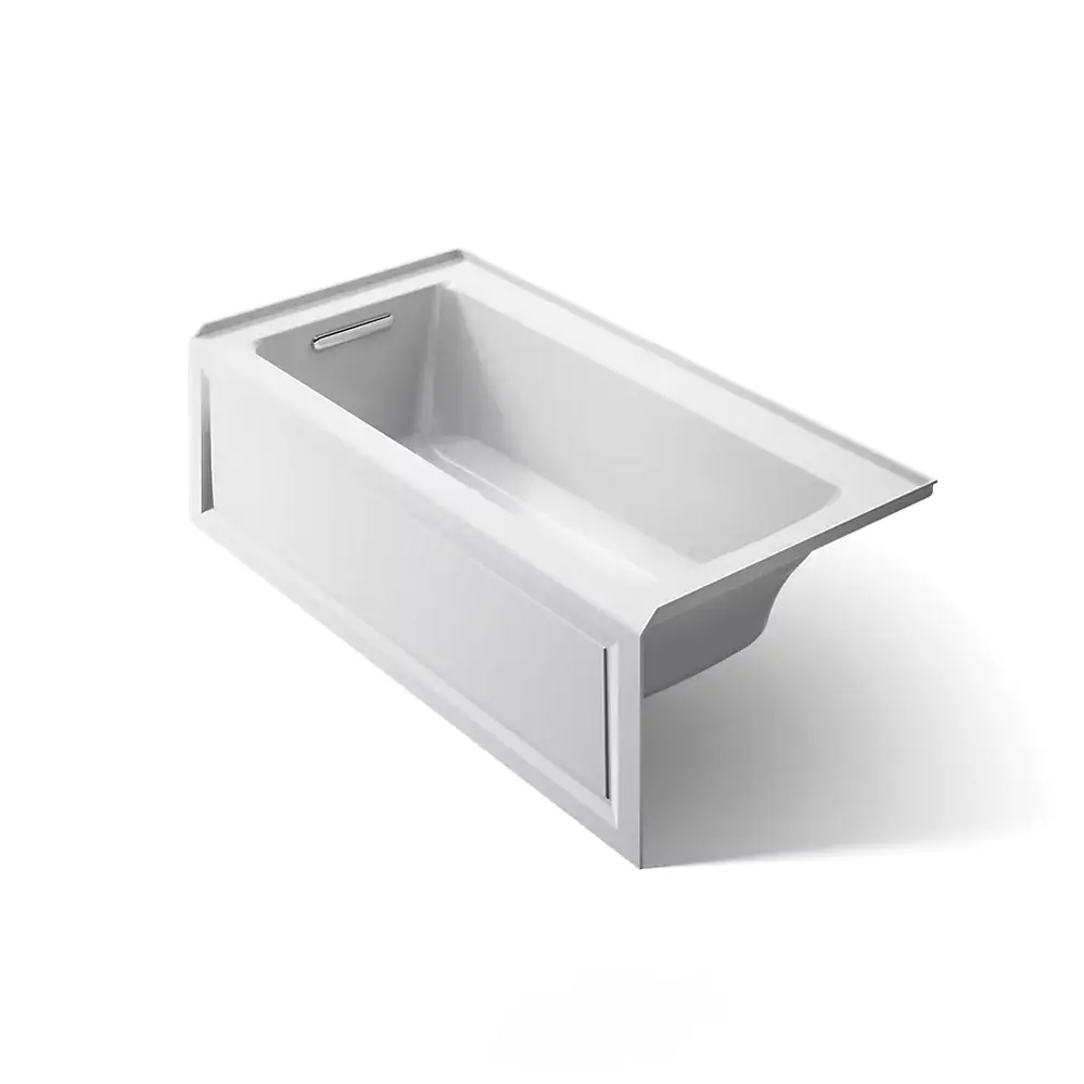 [KOH-1946-RAW-95] Kohler 1946-RAW-95 Archer 60" x 30" Alcove Bath Heated Surface Right Drain Ice Grey