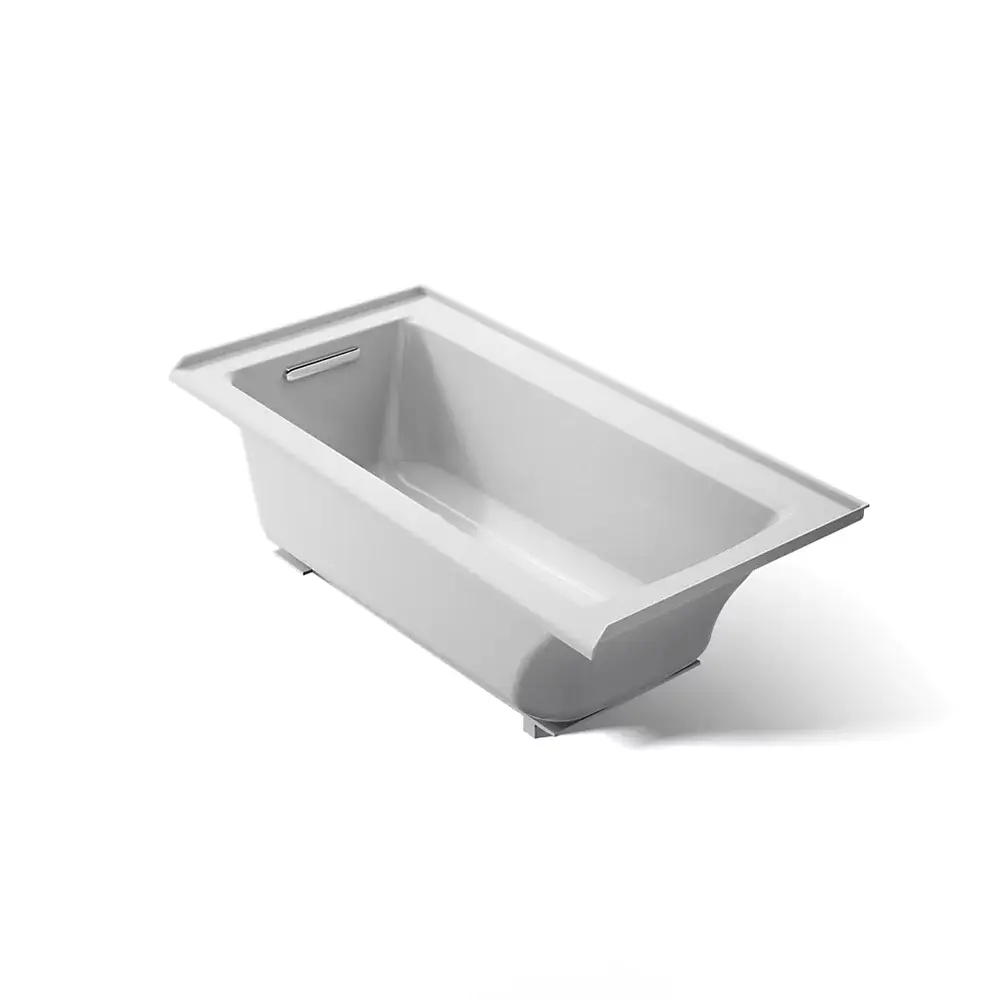 [KOH-1946-RW-95] Kohler 1946-RW-95 Archer 60" x 30" Alcove Bath Heated Surface Right Drain Ice Grey