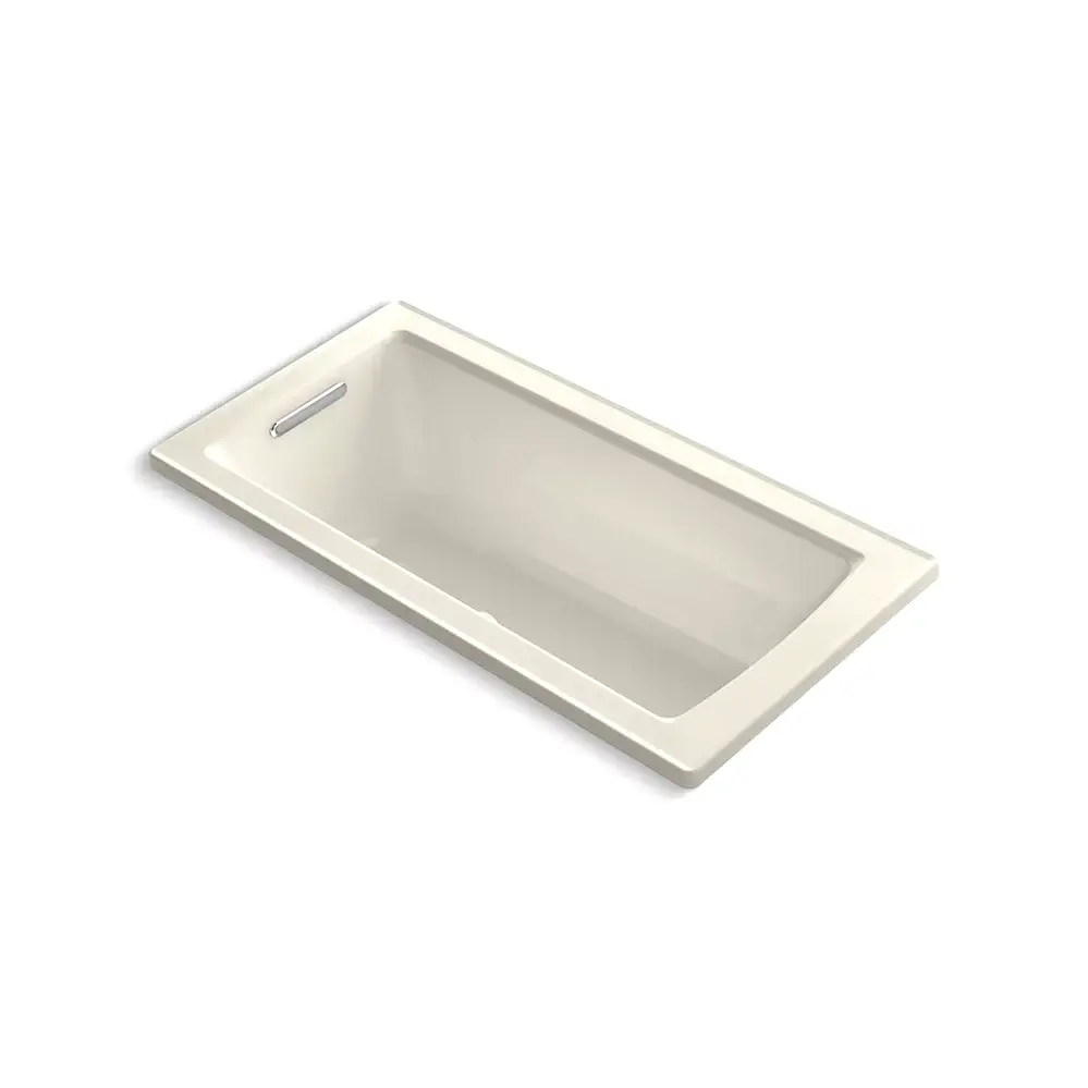 [KOH-1947-GHW-96] Kohler 1947-GHW-96 Archer 60" x 30" Drop-in Heated Bubble Massage Air Bath Biscuit