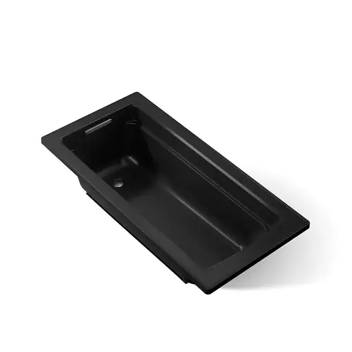 [KOH-1948-W1-7] Kohler 1948-W1-7 Archer 66" x 32" Drop-in Bath With Bask Heated Surface Black