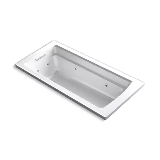 [KOH-1949-0] Kohler 1949-0 Archer 66" x 32" Drop-in Whirlpool White