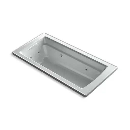 [KOH-1949-95] Kohler 1949-95 Archer 66" x 32" Drop-in Whirlpool Ice Grey