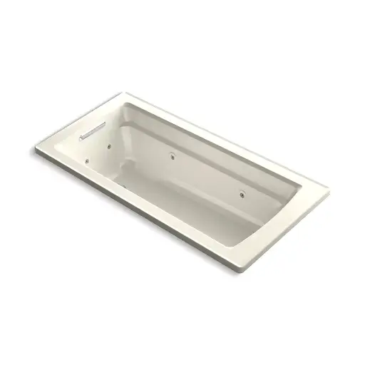 [KOH-1949-96] Kohler 1949-96 Archer 66" x 32" Drop-in Whirlpool Biscuit