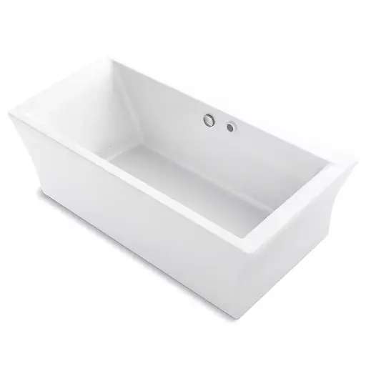 [KOH-1959-GH-0] Kohler 1959-GH-0 Stargaze 72" x 36" Freestanding Heated Bubble Massage Air Bath White