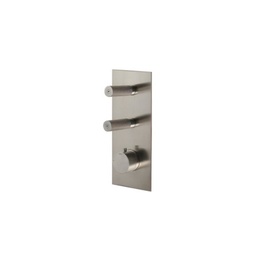 [TRE-6086_36] Treemme 6086 Square Trim Round Handles Stainless