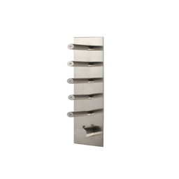 [TRE-6098_36] Treemme 6098 Square Trim Round Handles Stainless