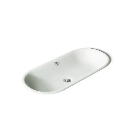 [KOH-20213-FF] Kohler 20213-FF Iron Plains 33" Oval Drop-in Undermount Bathroom Sink Sea Salt