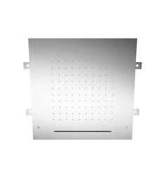 [TRE-RTBR301] Treemme RTBR301 16X16 Recessed Rain Head And Chute Stainless