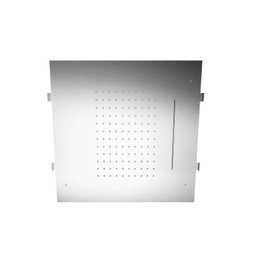 [TRE-RTBR303] Treemme RTBR303 20X20 Recessed Rain Head And Chute Stainless