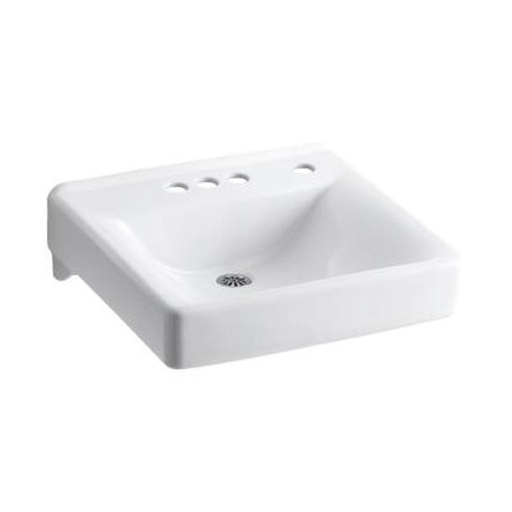[KOH-2054-NR-0] Kohler 2054-NR-0 Soho 20X18 Lav 4Cc No Overflow/Rh Soap
