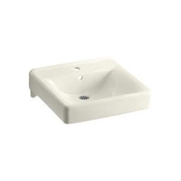 [KOH-2084-96] Kohler 2084-96 Soho 20 X 18 Wall-Mount/Concealed Arm Carrier Bathroom Sink With Single Faucet Hole