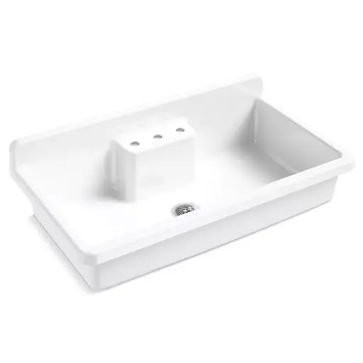 [KOH-21103-3HW-0] Kohler 21103-3HW-0 Farmstead 45" Single Bowl Farmhouse Kitchen Sink White