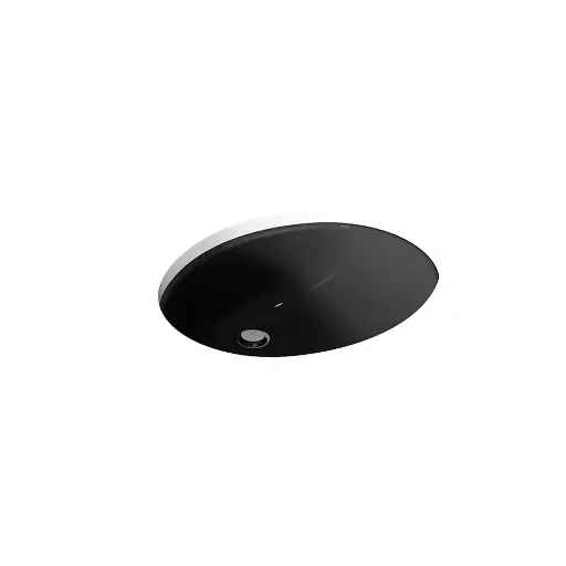 [KOH-2210-7] Kohler 2210-7 Caxton Oval 17 X 14 Under-Mount Bathroom Sink With Overflow And Clamp Assembly