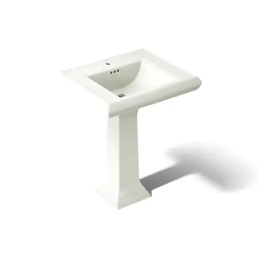 [KOH-2258-1-NY] Kohler 2258-1-NY Memoirs 27-1/4" Rectangular Pedestal Bathroom Sink Dune