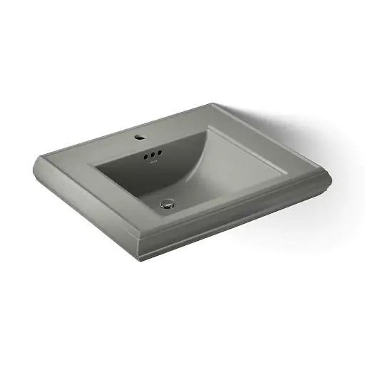 [KOH-2259-1-58] Kohler 2259-1-58 Memoirs Pedestal Console Table Bathroom Sink Basin Thunder Grey