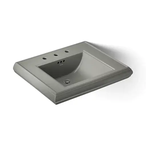 [KOH-2259-8-58] Kohler 2259-8-58 Memoirs Pedestal Console Table Bathroom Sink Basin Thunder Grey