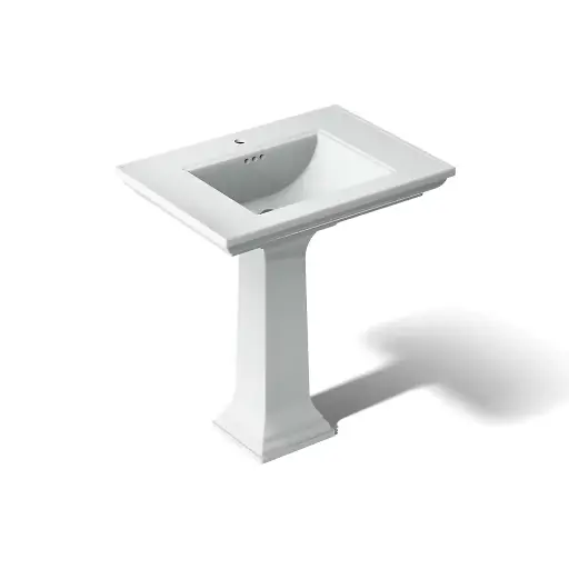 [KOH-2268-1-95] Kohler 2268-1-95 Memoirs 30-3/4" Rectangular Pedestal Bathroom Sink Ice Grey