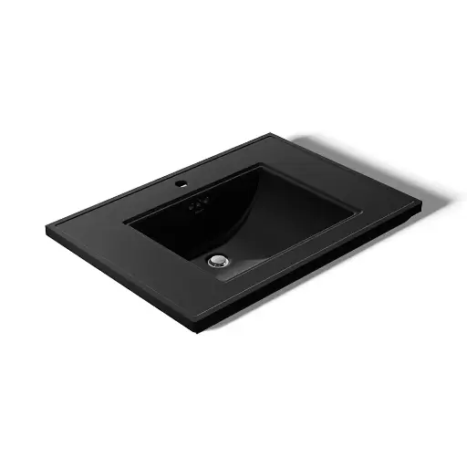 [KOH-2269-1-7] Kohler 2269-1-7 Memoirs 30" Pedestal Console Table Bathroom Sink Black