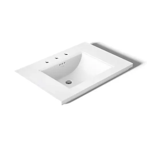 [KOH-2269-8-0] Kohler 2269-8-0 Memoirs 30" Pedestal Console Table Bathroom Sink White