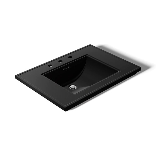 [KOH-2269-8-7] Kohler 2269-8-7 Memoirs 30" Pedestal Console Table Bathroom Sink Black