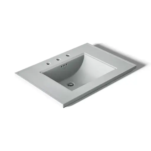 [KOH-2269-8-95] Kohler 2269-8-95 Memoirs 30" Pedestal Console Table Bathroom Sink Ice Grey