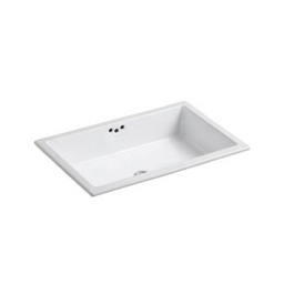 [KOH-2297-G-0] Kohler 2297-G-0 Kathryn 23-7/8 X 15-5/8 X 6-1/4 Under-Mount Bathroom Sink With Glazed Underside