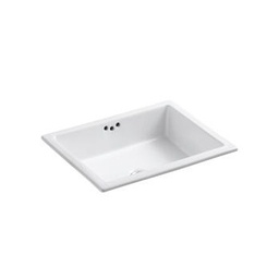 [KOH-2330-G-0] Kohler 2330-G-0 Kathryn 19-3/4 X 15-5/8 X 6-1/4 Under-Mount Bathroom Sink With Glazed Underside