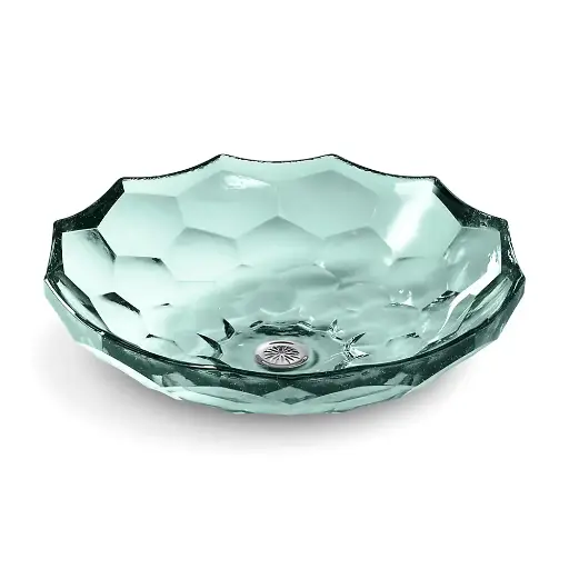 [KOH-2373-TG2] Kohler 2373-TG2 Briolette 17-1/2" Round Vessel Bathroom Sink Translucent Dew