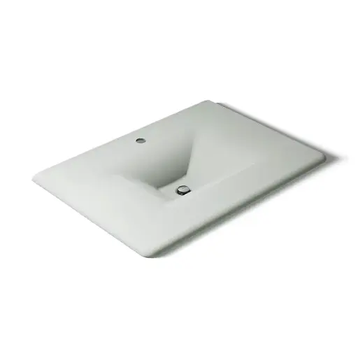 [KOH-3049-1-FF] Kohler 3049-1-FF Iron Impressions 31" Enameled Cast Iron Vanity Top Sea Salt