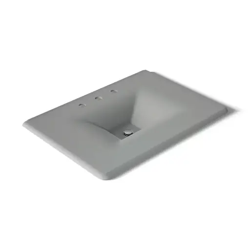 [KOH-3049-8-FT] Kohler 3049-8-FT Iron Impressions 31" Enameled Cast Iron Vanity Top Basalt