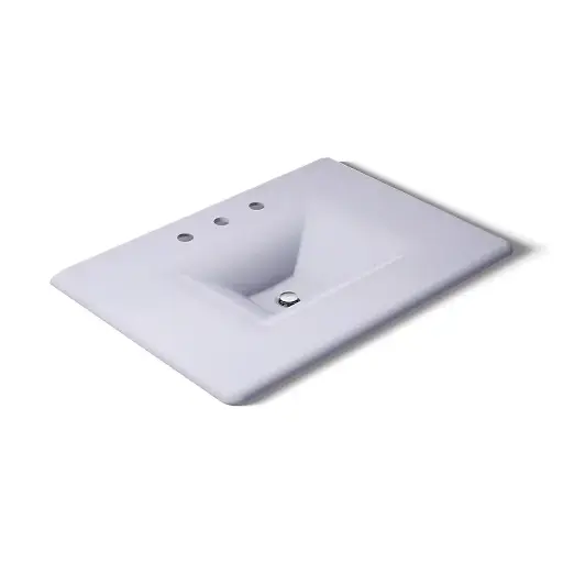 [KOH-3049-8-GRL] Kohler 3049-8-GRL Iron Impressions 31" Enameled Cast Iron Vanity Top Lavender Grey