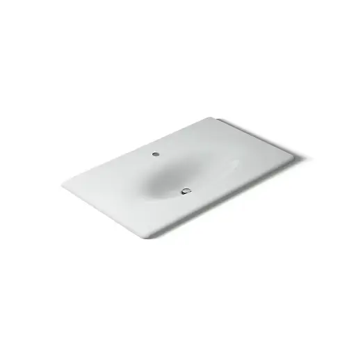 [KOH-3051-1-95] Kohler 3051-1-95 Iron Impressions 37" Enameled Cast Iron Vanity Top Ice Grey