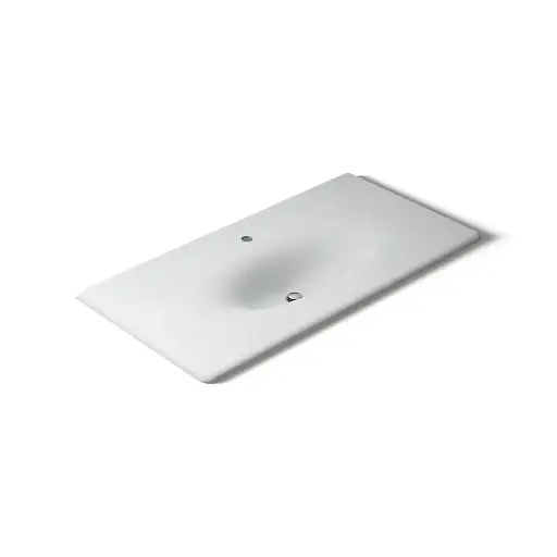 [KOH-3052-1-95] Kohler 3052-1-95 Iron Impressions 43" Enameled Cast Iron Vanity Top Ice Grey
