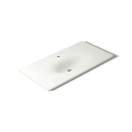 [KOH-3052-1-NY] Kohler 3052-1-NY Iron Impressions 43" Enameled Cast Iron Vanity Top Dune