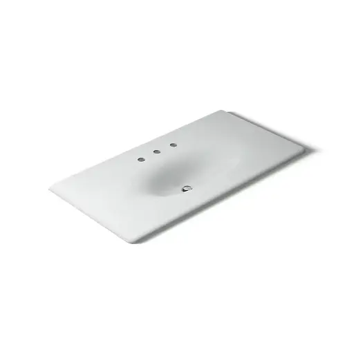 [KOH-3052-8-95] Kohler 3052-8-95 Iron Impressions 43" Enameled Cast Iron Vanity Top Ice Grey